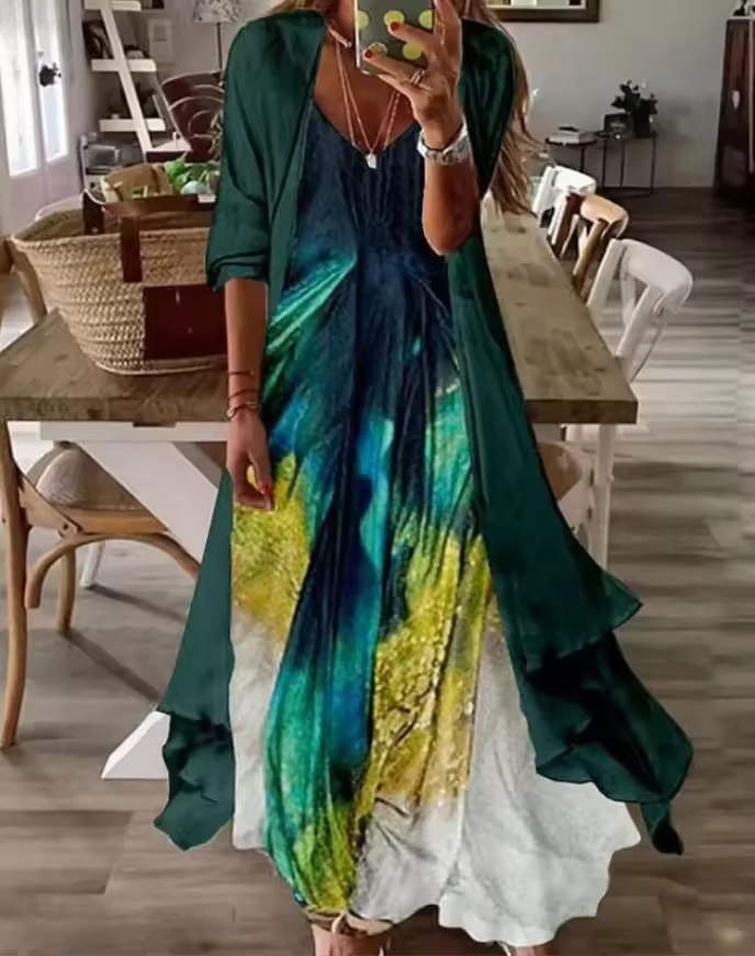 Riley™ - Stylish Two Piece Dress Set