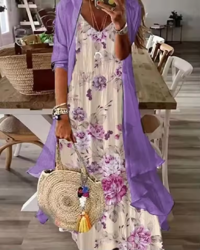 Alyssa™ - Stylish Two Piece Dress Set