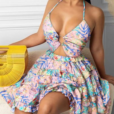 Avery™ - Sexy Hollow Strap Dress