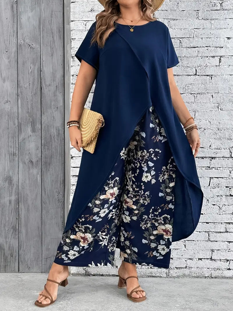 Harper™ - Elegant Floral Print Set