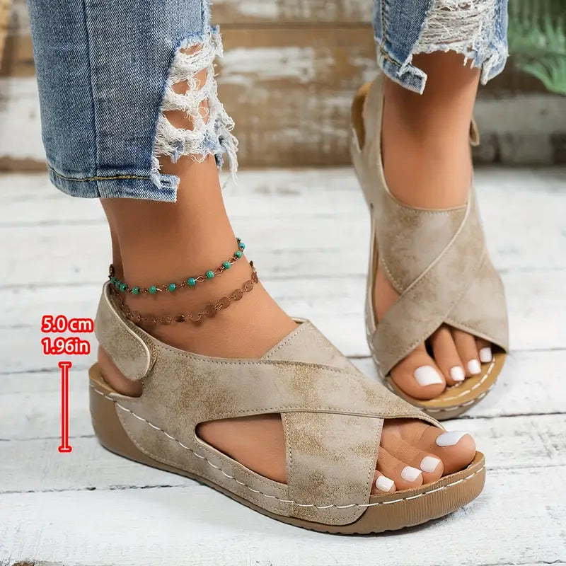 Layla™ - Orthopedic Wedge Sandals