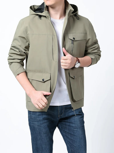 Henry™ - Comfortable Waterproof Jacket with Detachable Hood