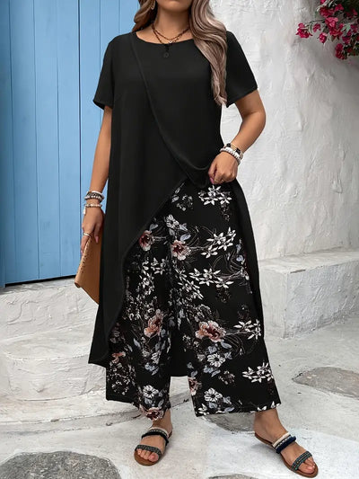 Harper™ - Elegant Floral Print Set