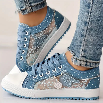 Amelia™ - Breathable Low-Top Sneakers