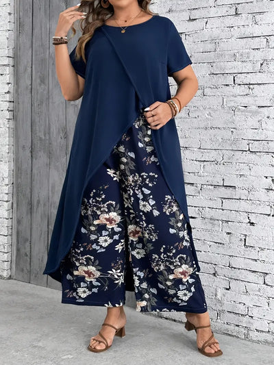 Harper™ - Elegant Floral Print Set