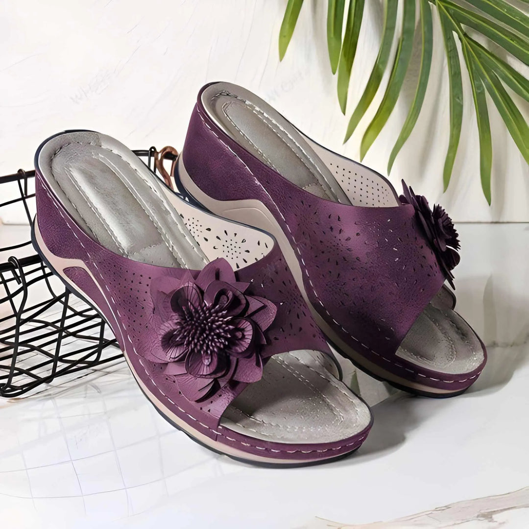 Women's Comfortable Platform Sandals with Arch Support and Cushioned Insole