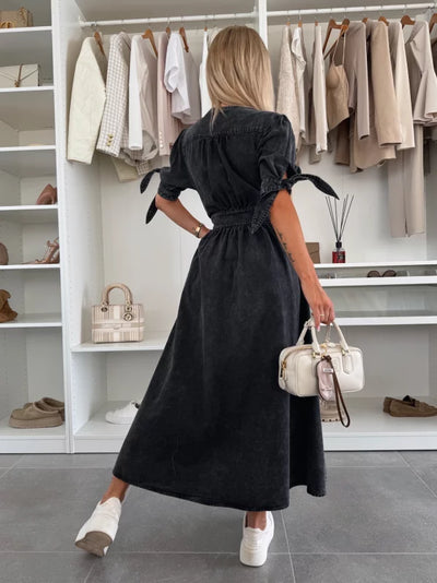 Mia™ - Elegant Dress with Buttons