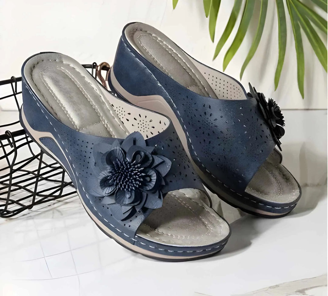 Women's Comfortable Platform Sandals with Arch Support and Cushioned Insole